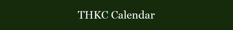 THKC Calendar